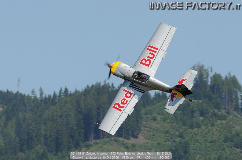 2011-07-01 Zeltweg Airpower 1562 Flying Bulls Aerobatics Team - Zlin Z-50LX.jpg